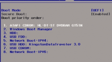 change boot-order-in-UEFI-bios-windows-10