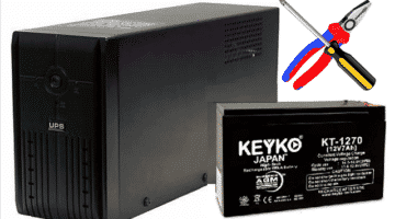 Change UPS battery yourself at Home