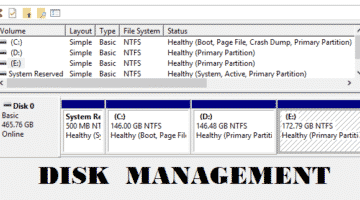 What is disk management