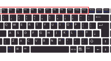 Keyboard function keys