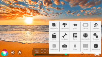 image of fimic pro app to record videos