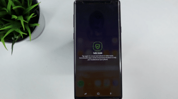 turn on safe mode android