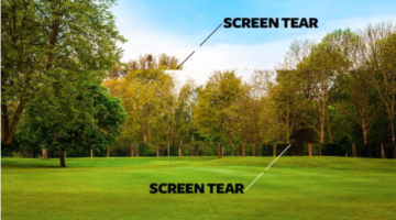 what is screen tearing
