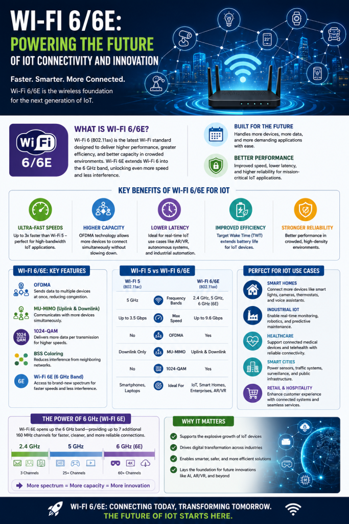 infographics on Wifi 6