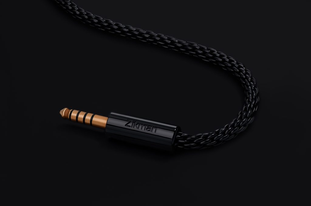Wired IEM cable plug for mobile audio use