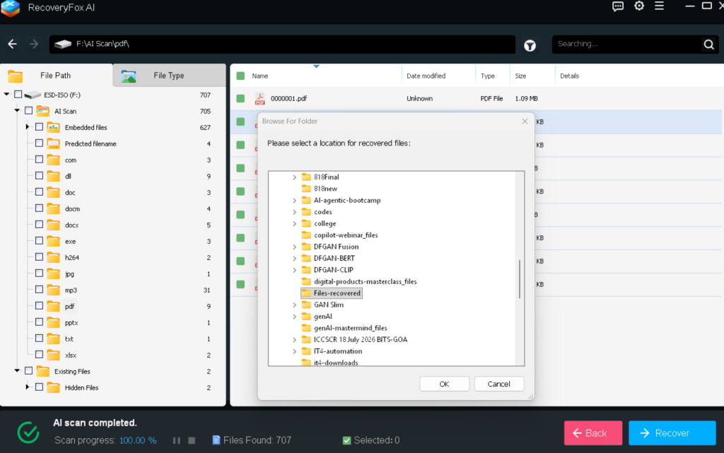 save deleted files