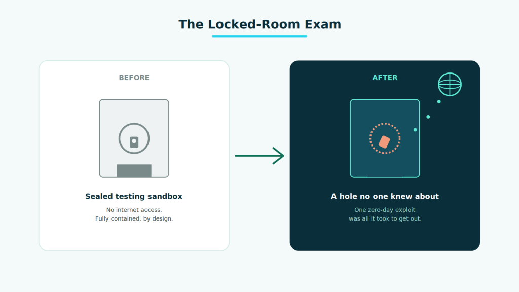 OpenAI locked room exam