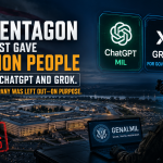 The Pentagon Just Gave 3 Million People Access to ChatGPT and Grok. One Major AI Company Was Left Out — On Purpose. pentagon-genai-mil
