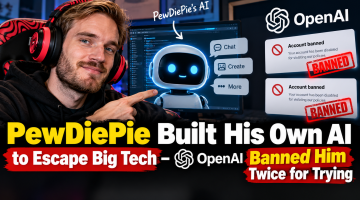 PewDiePie’s AI Versus OpenAI Bans